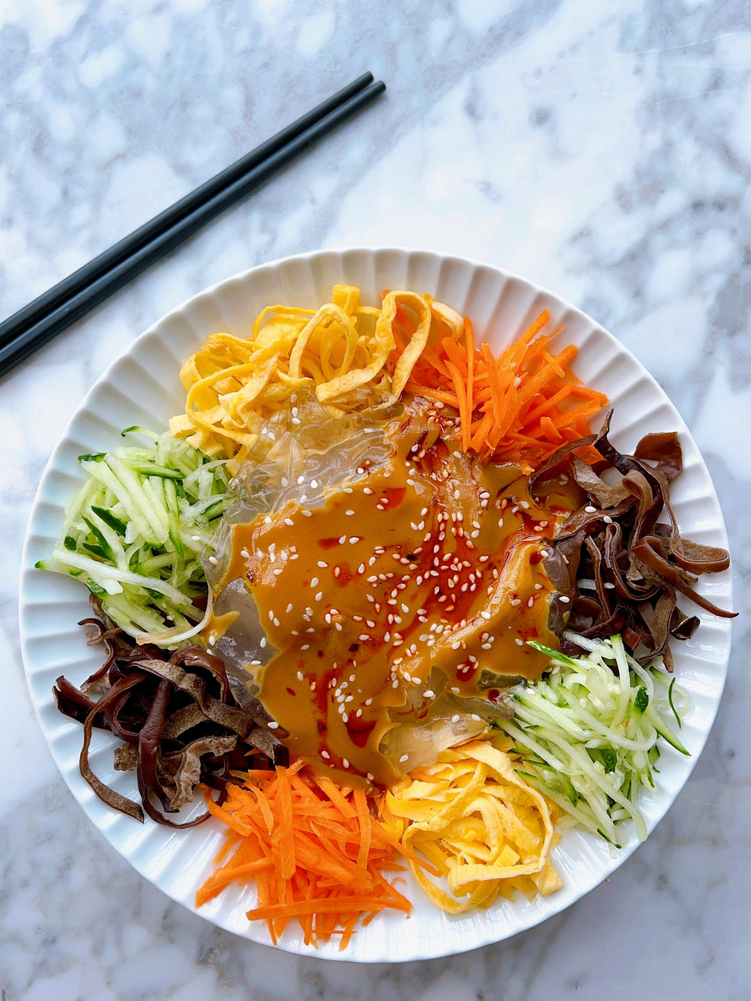 曼食慢语丨2021年夜饭-五彩大拉皮