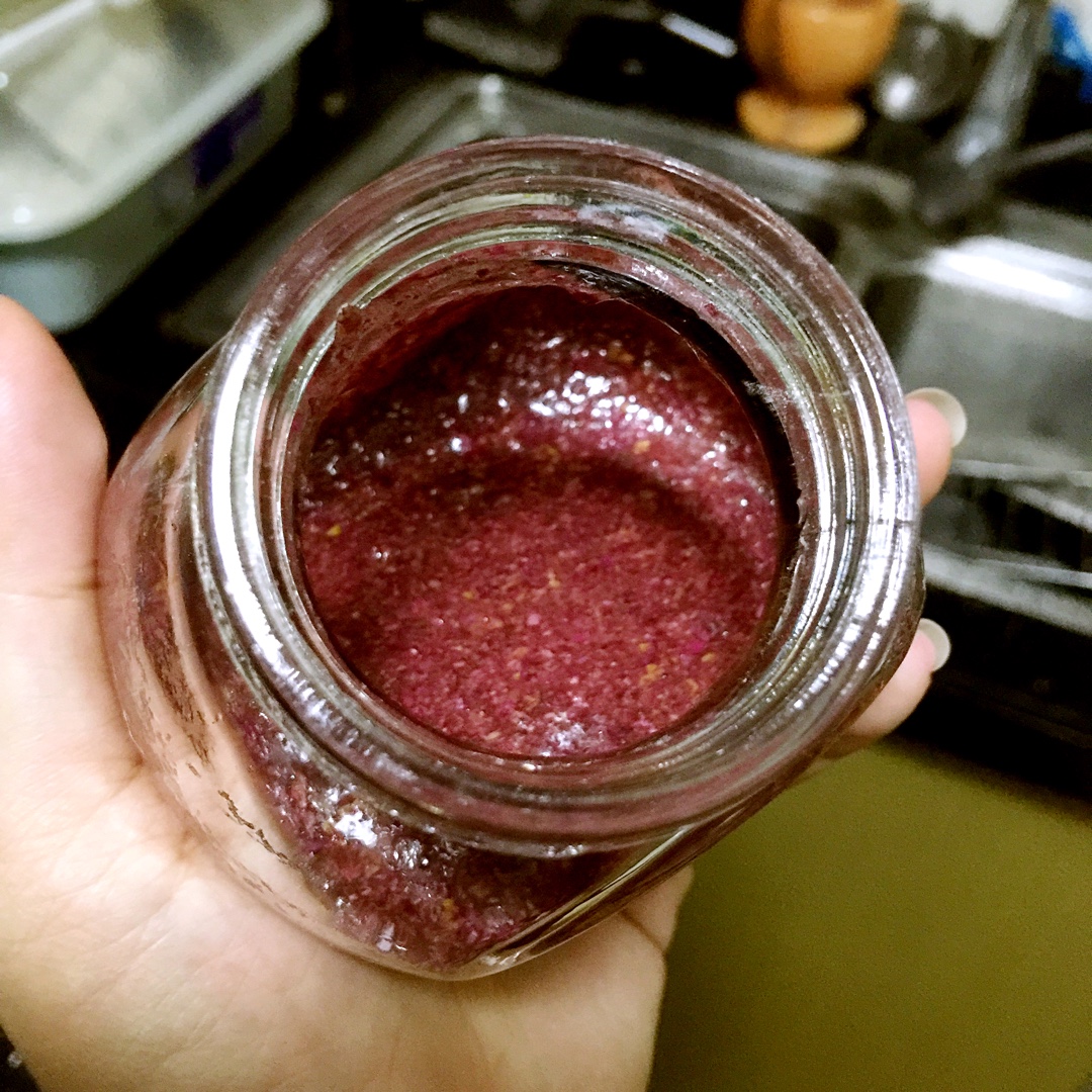 玫瑰花酱-干花瓣制作