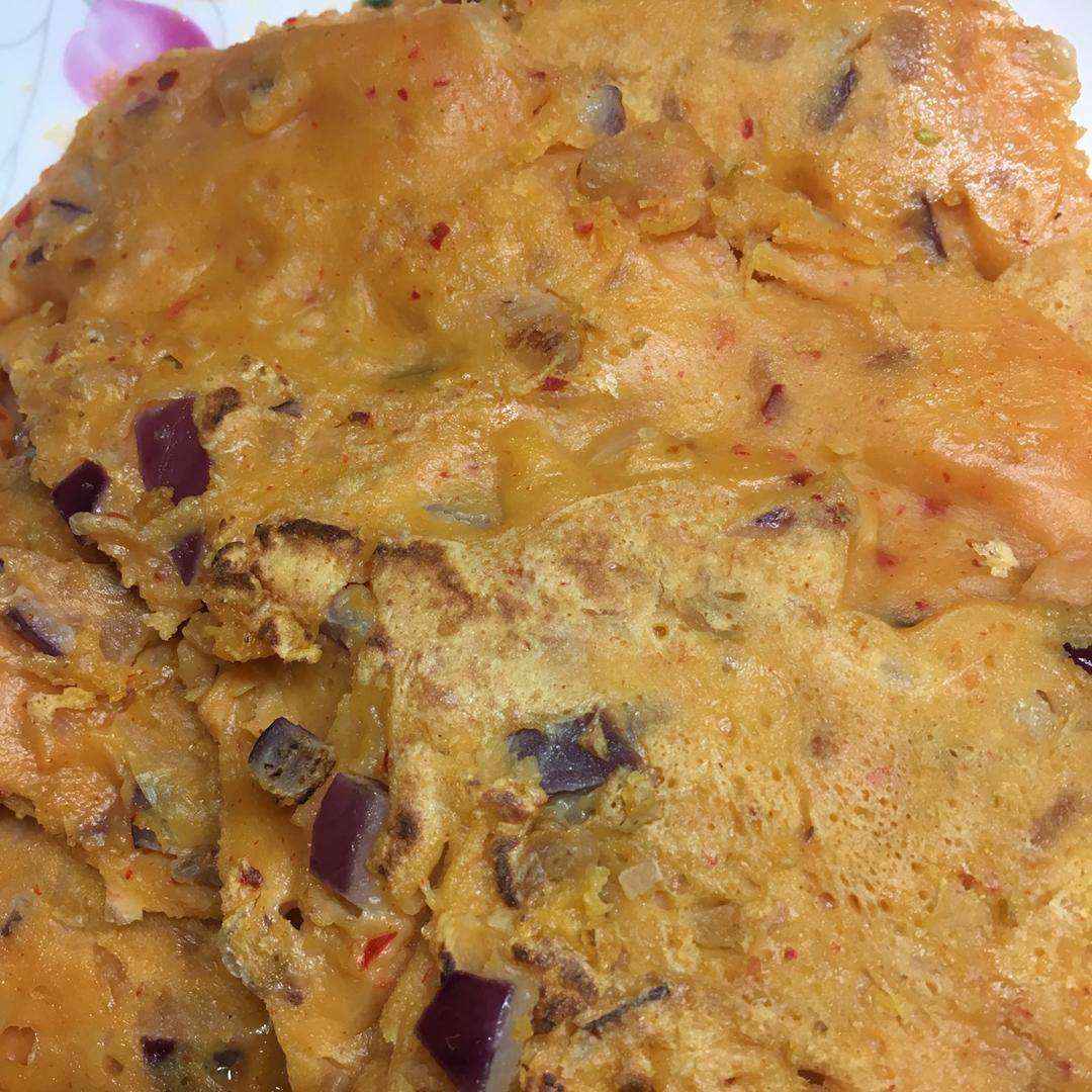 堂妈教你做泡菜饼