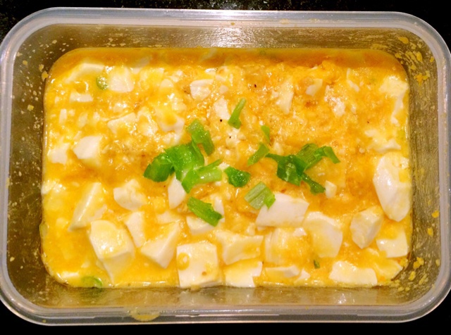 刘玥sharon做的蟹黄豆腐