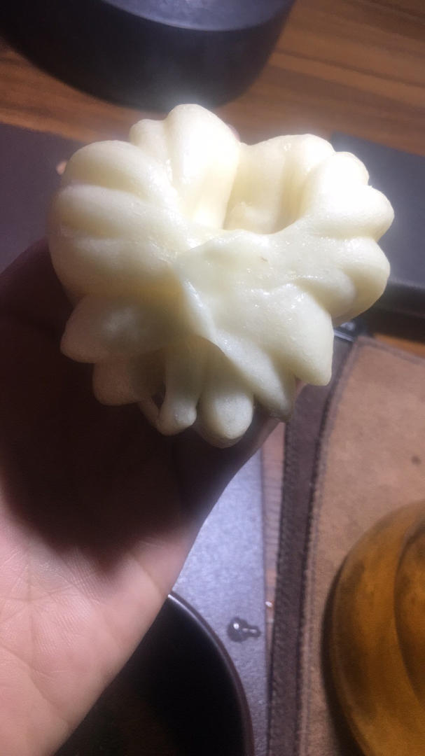 菠菜汁心形馒头 花卷（一次性发酵超治愈）
