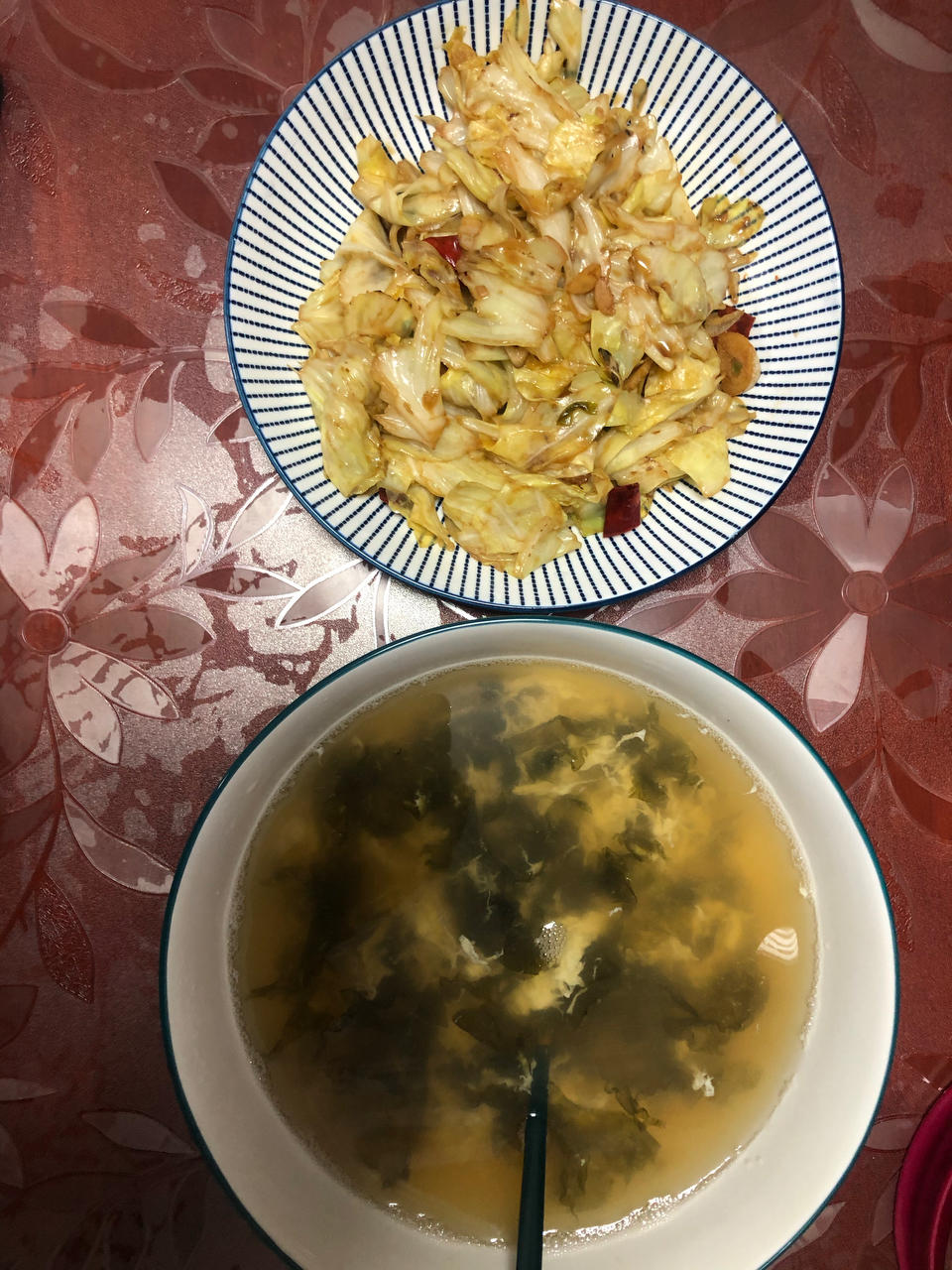 两分钟的紫菜蛋花汤