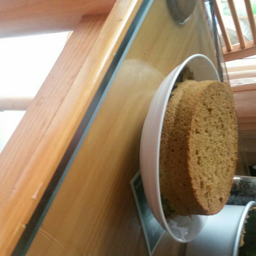 六寸抹茶戚风蛋糕