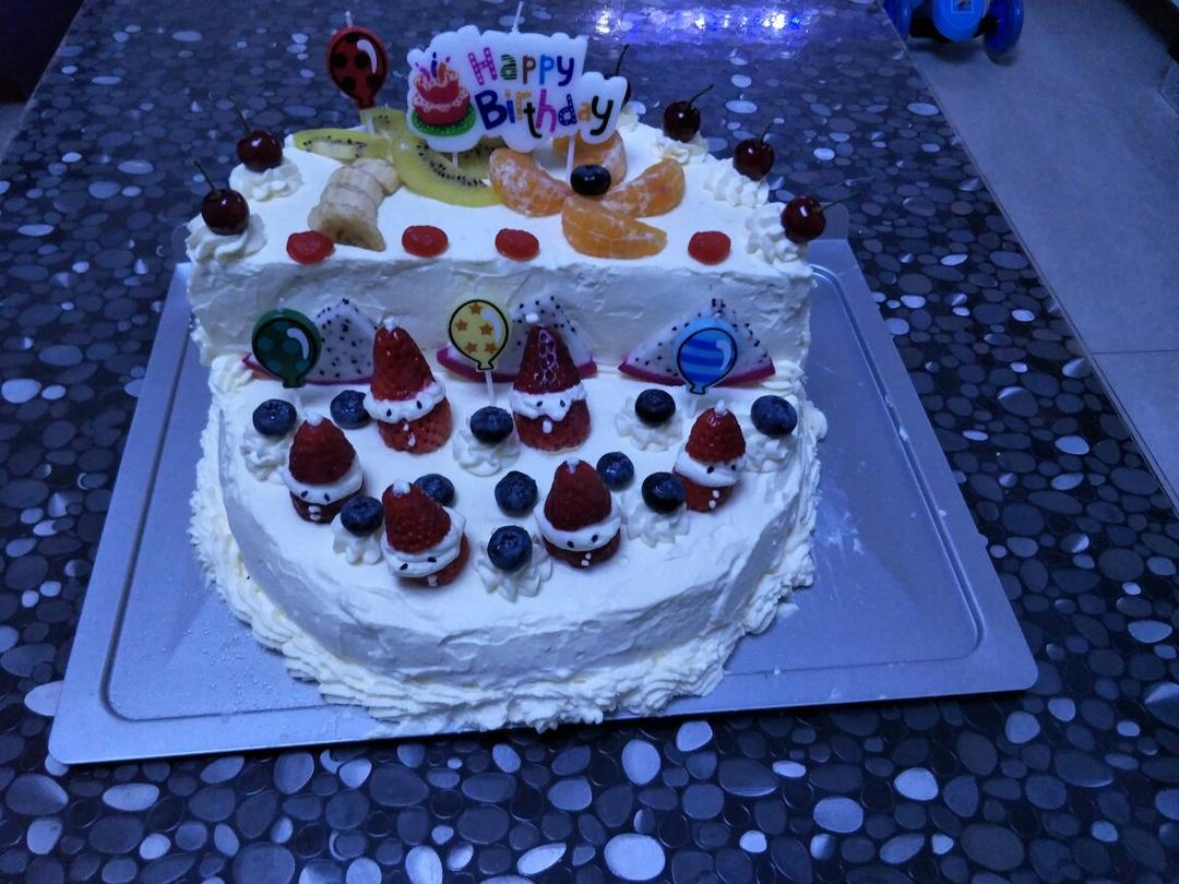 水果奶油【生日蛋糕】