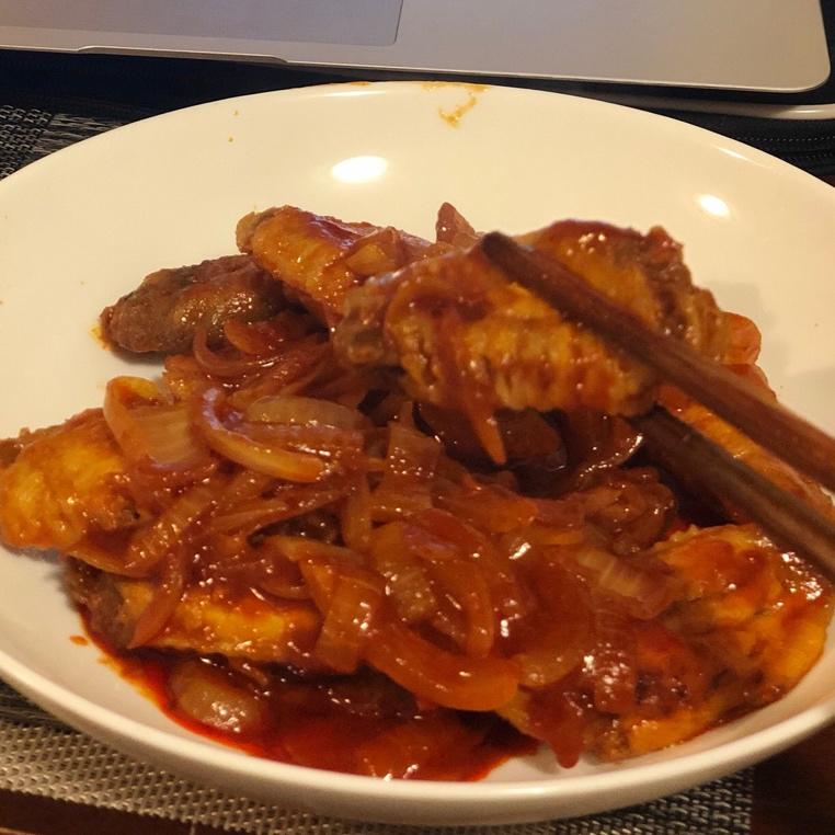韩式炒辣鸡翅