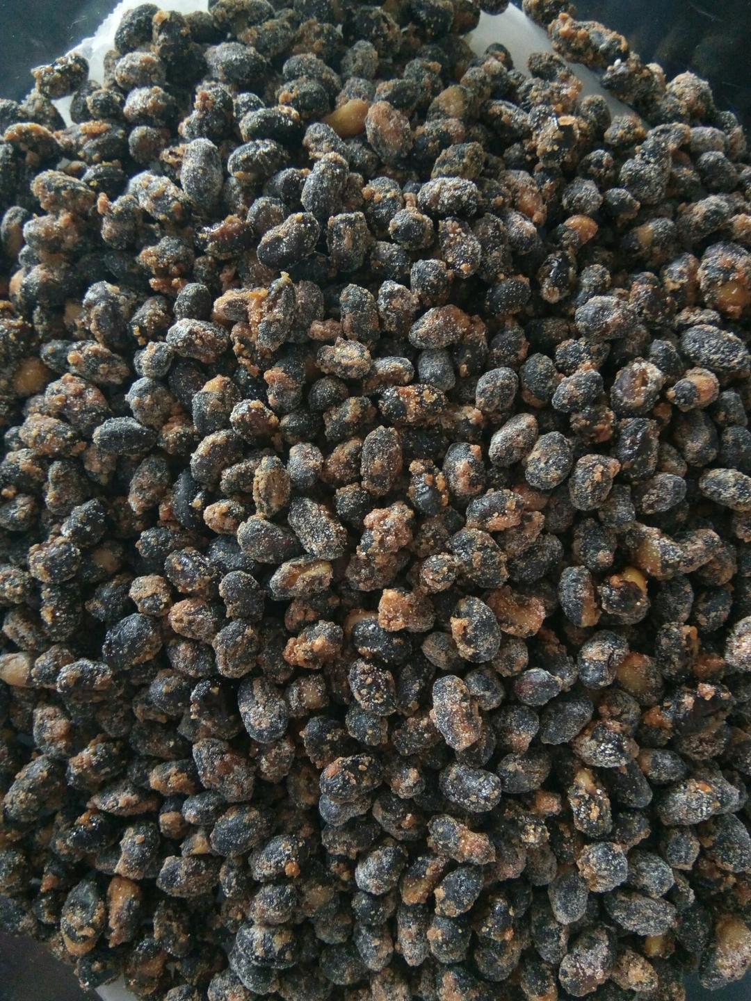 糖霜黑豆
