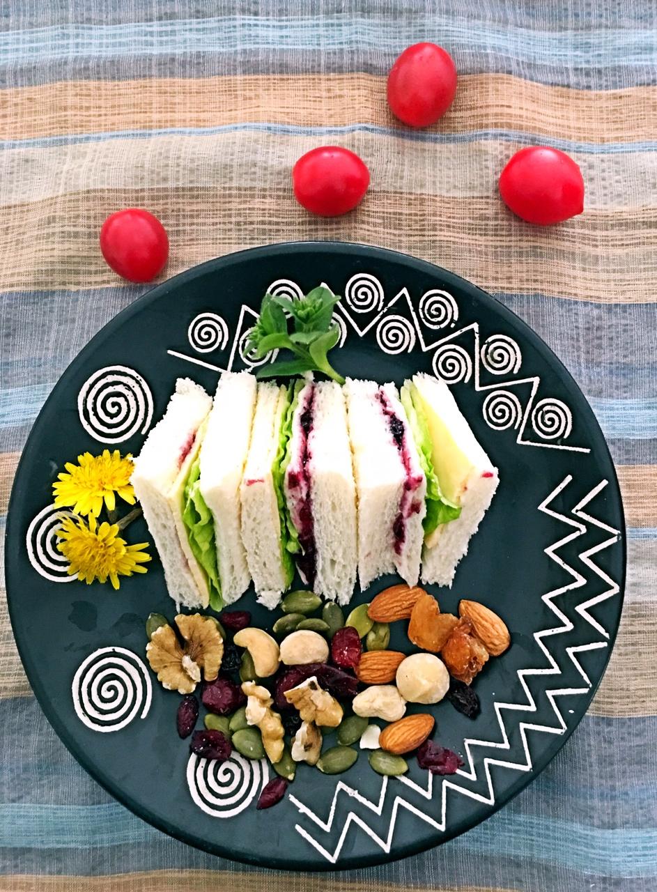 火腿芝士蛋三文治