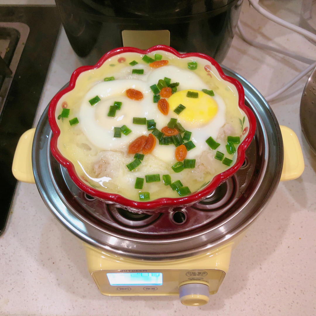 山药蒸肉饼【蒸煮炖锅食谱12月】