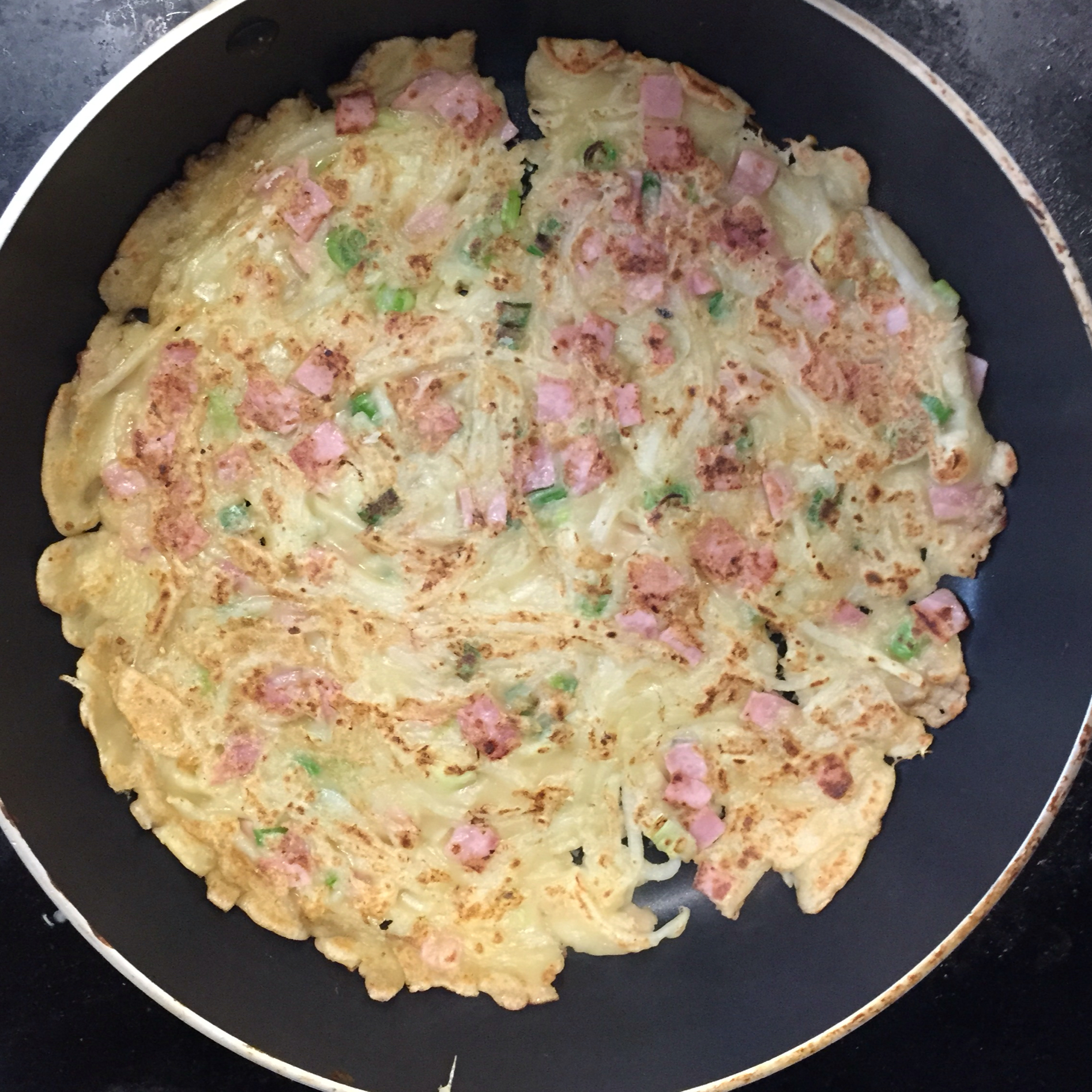 土豆洋葱煎饼