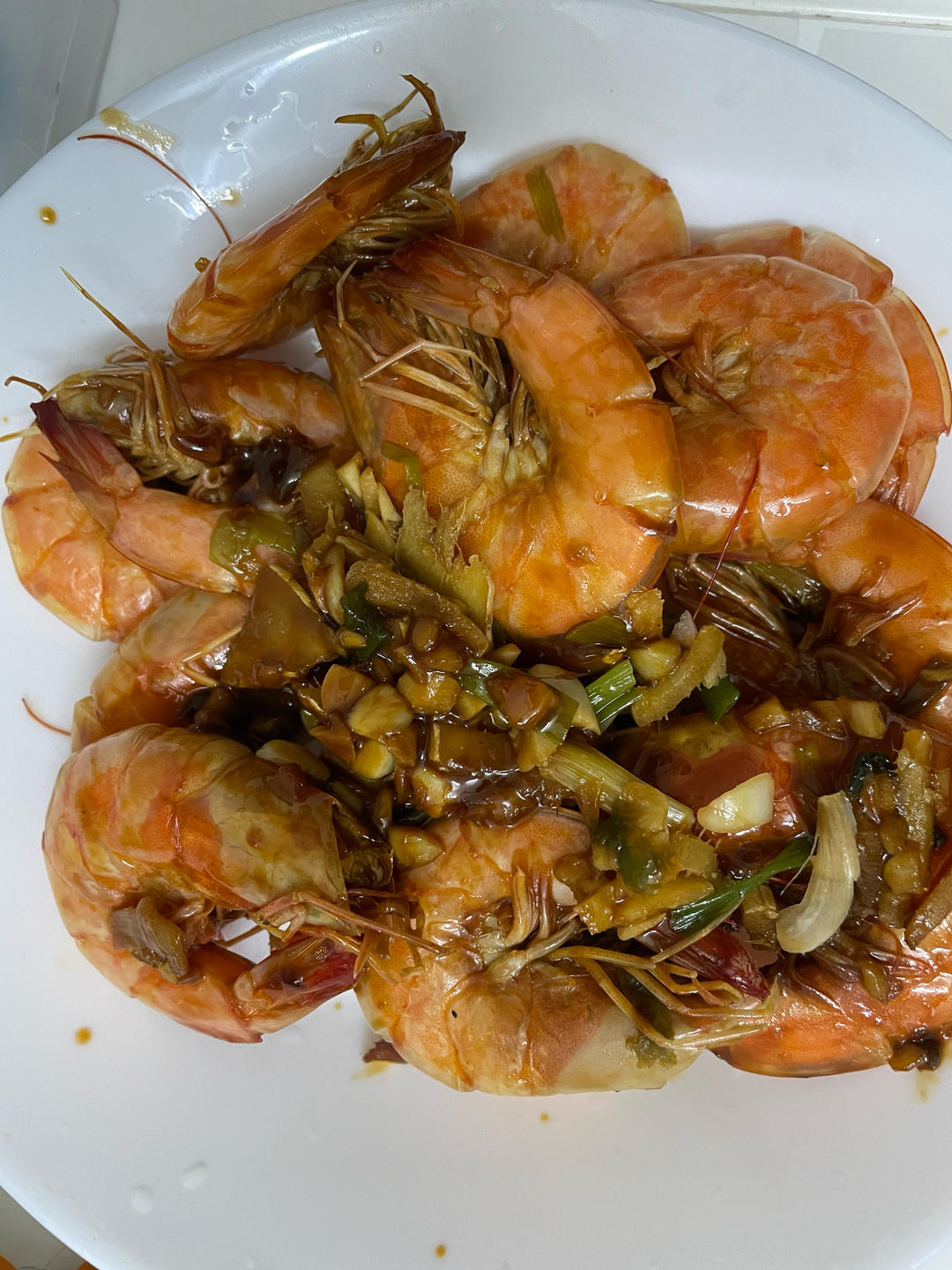 家庭版油焖大虾