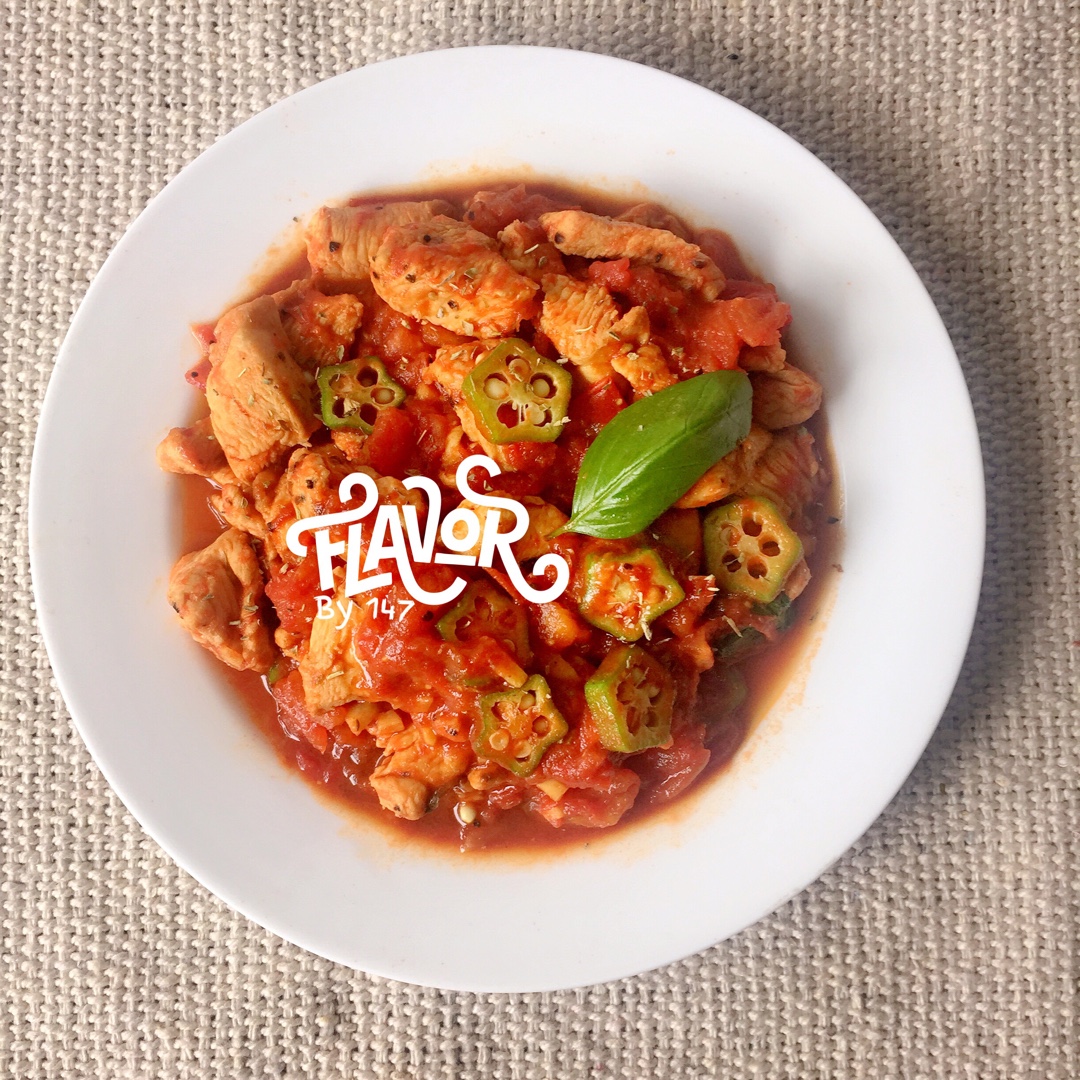 番茄炖鸡胸丨健康·三餐