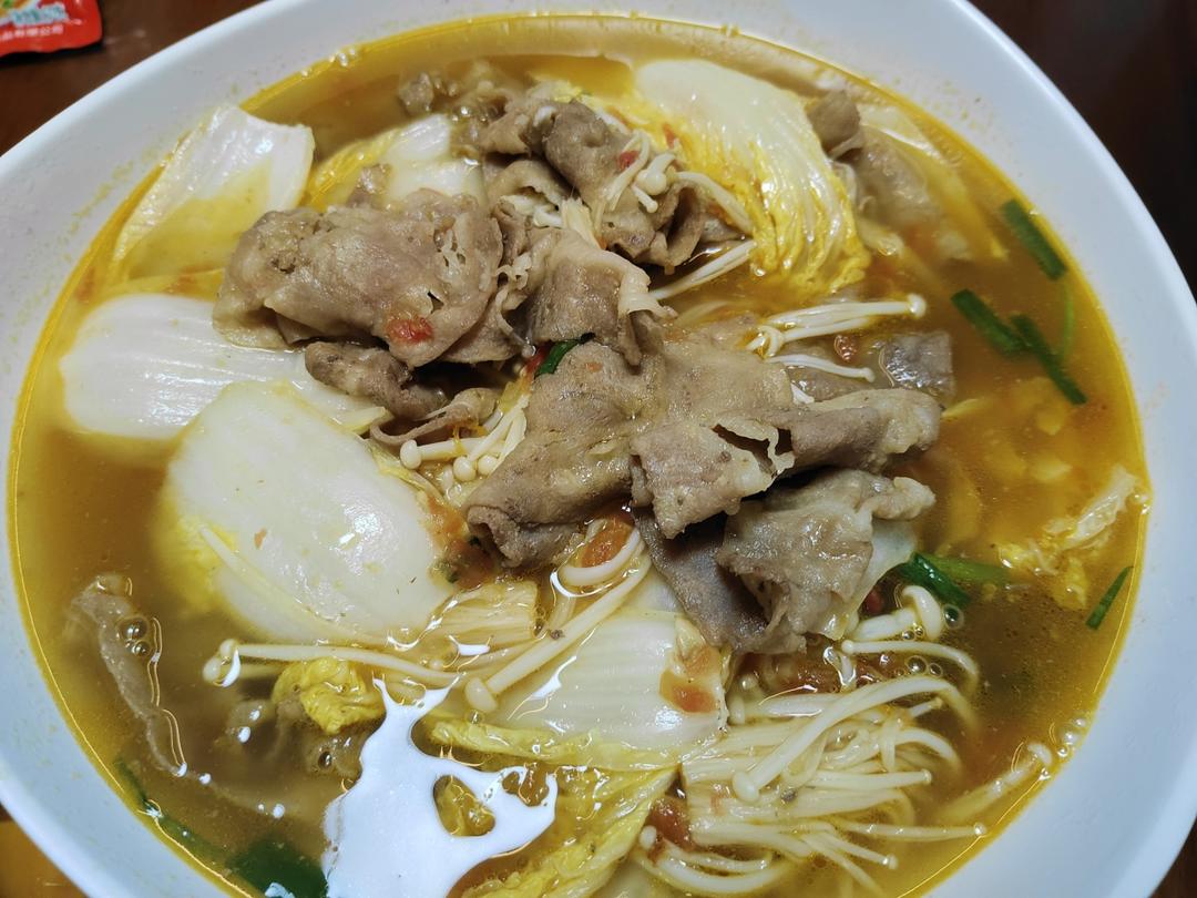 酸汤肥牛（超简单）