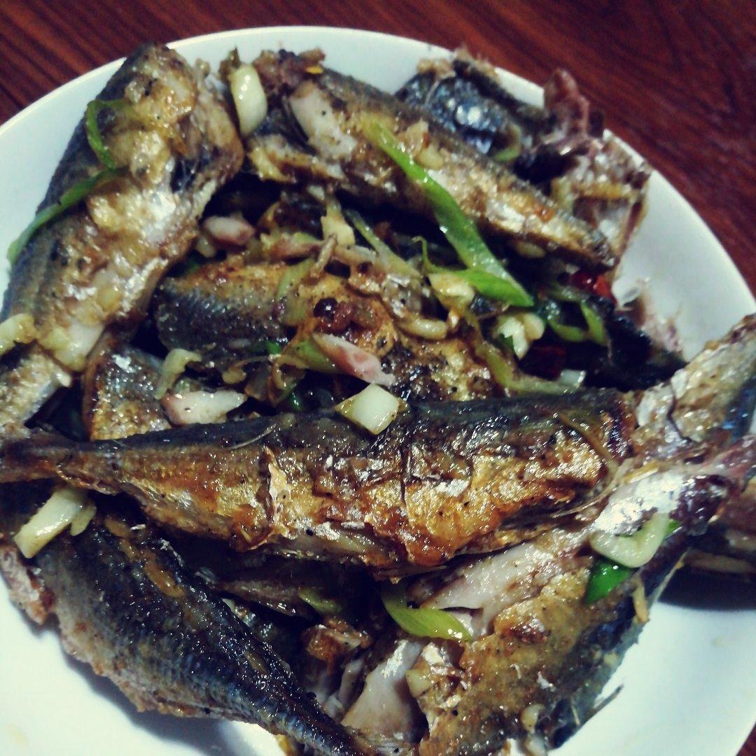 香煎沙丁鱼