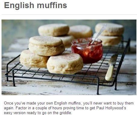 English muffins 英式玛芬