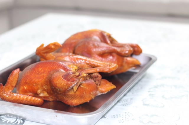 吉星高照-1做的白糖熏鸡