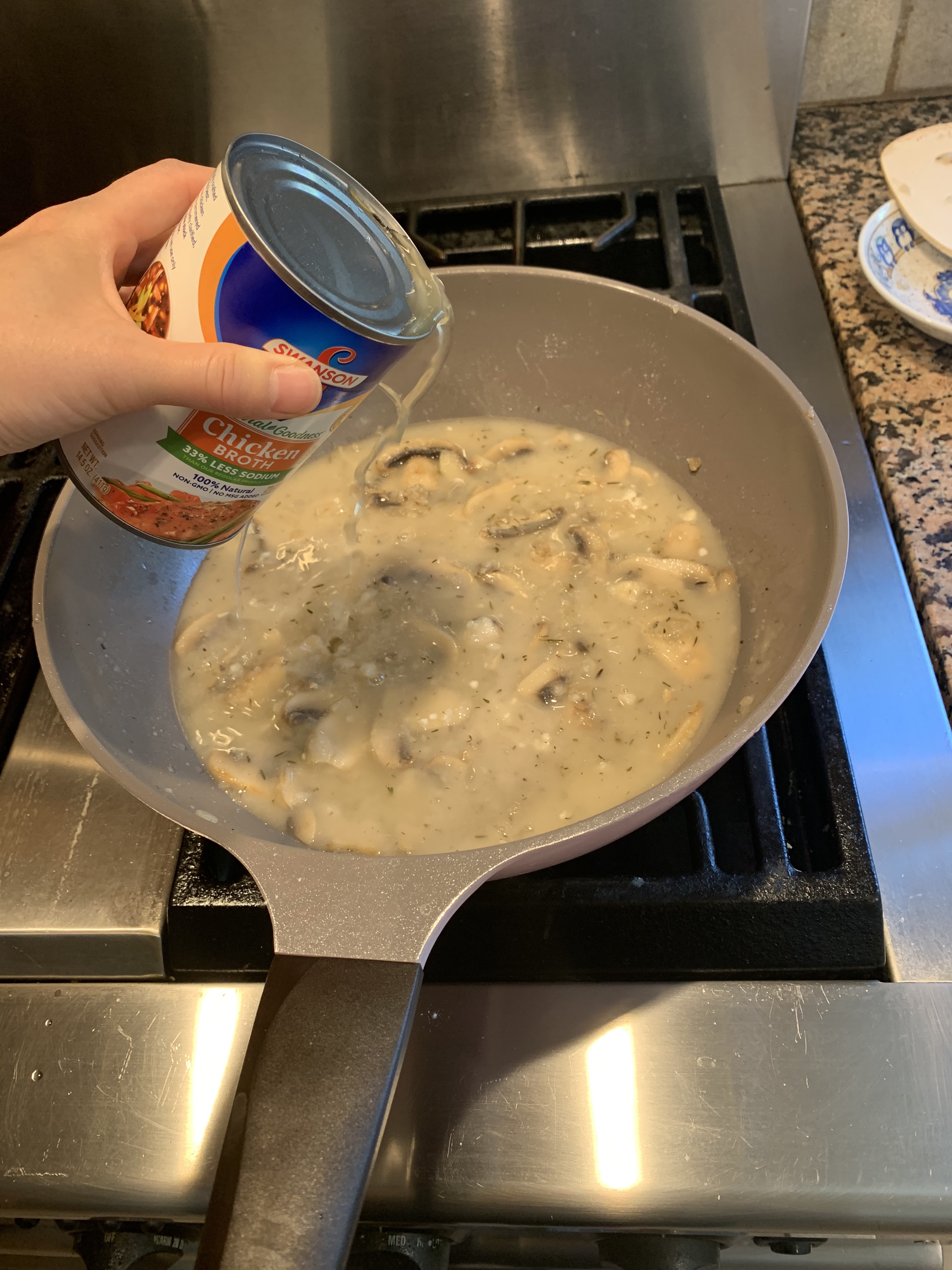 口蘑浓汤的做法 步骤5