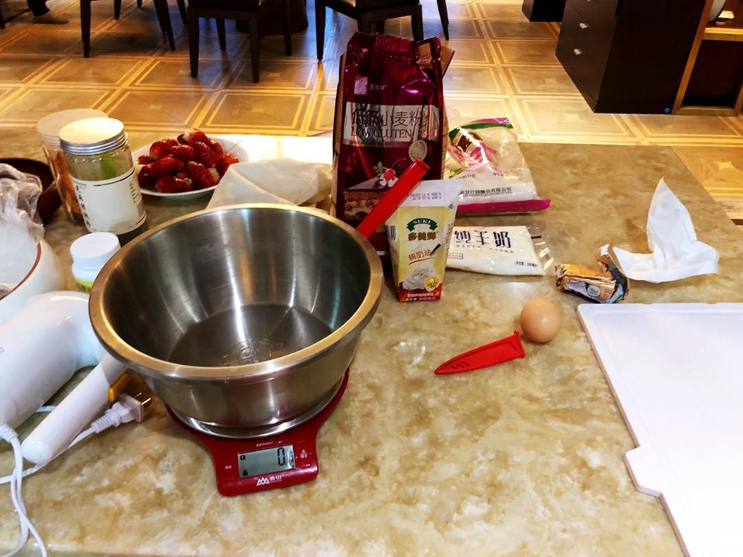 草莓毛巾卷❗️平底锅就能做❗️