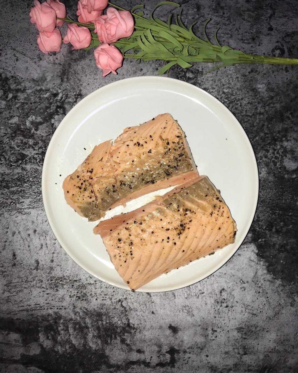 煎三文鱼