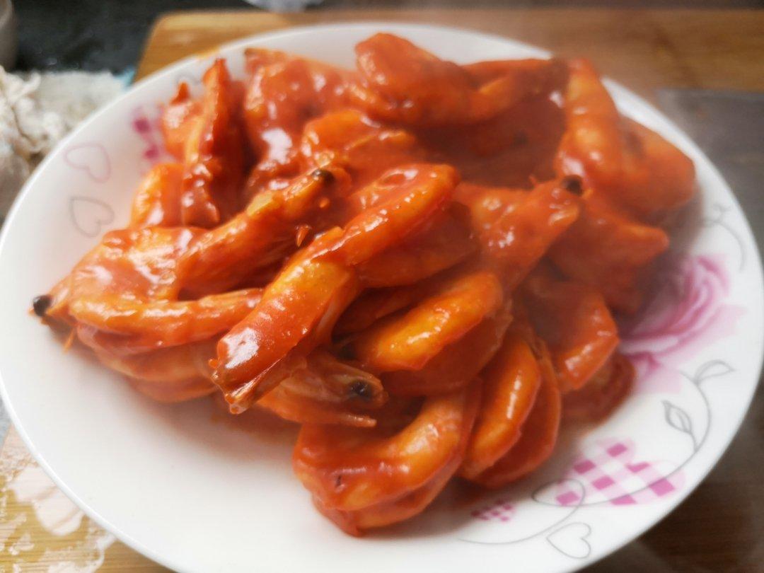 黄晓明茄汁大虾－中餐厅