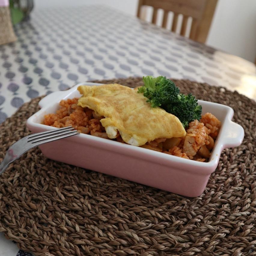 3种蛋包饭&鸡肉蕃茄炒饭~史上最全图文