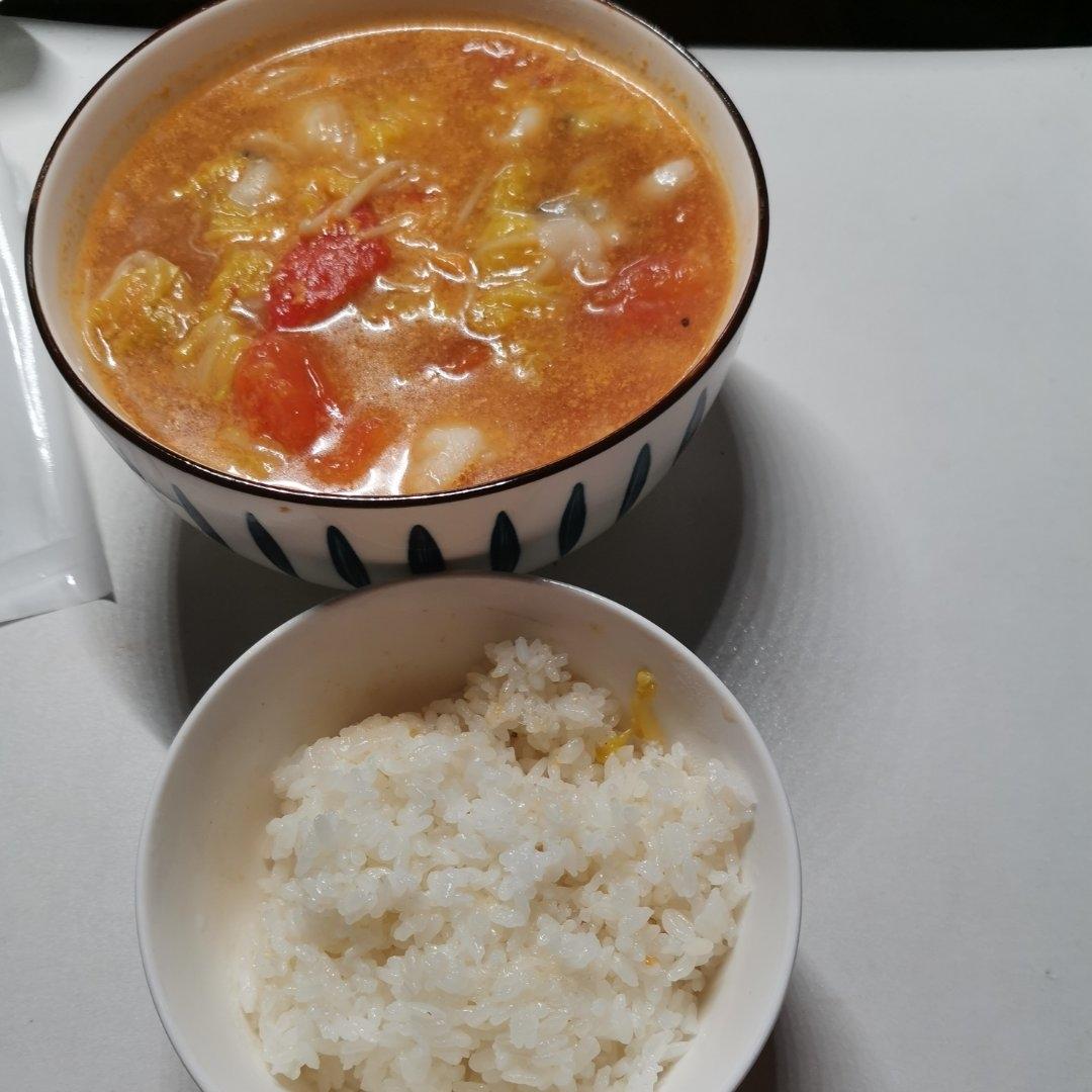 简单上手番茄黑鱼片汤