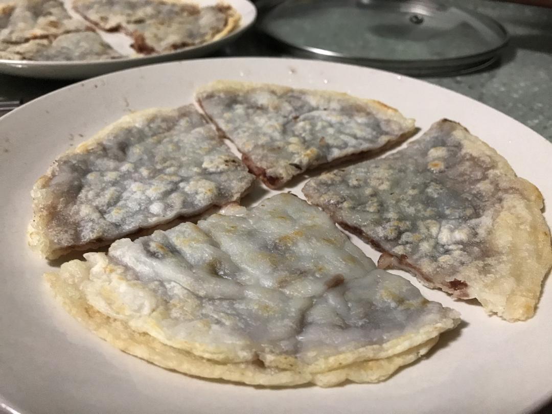 简易版豆沙馅糯米粑