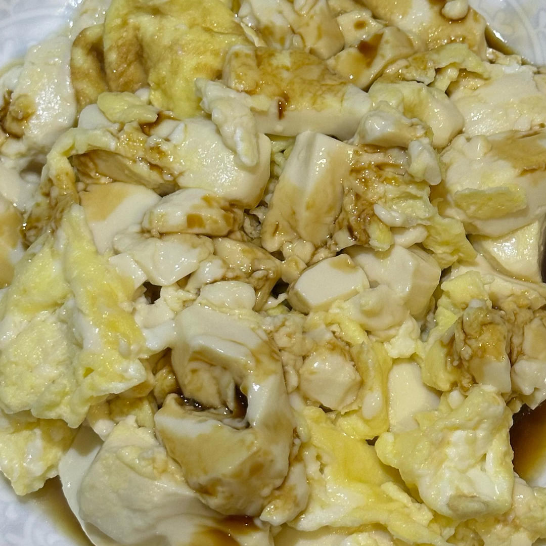 豆腐滑蛋