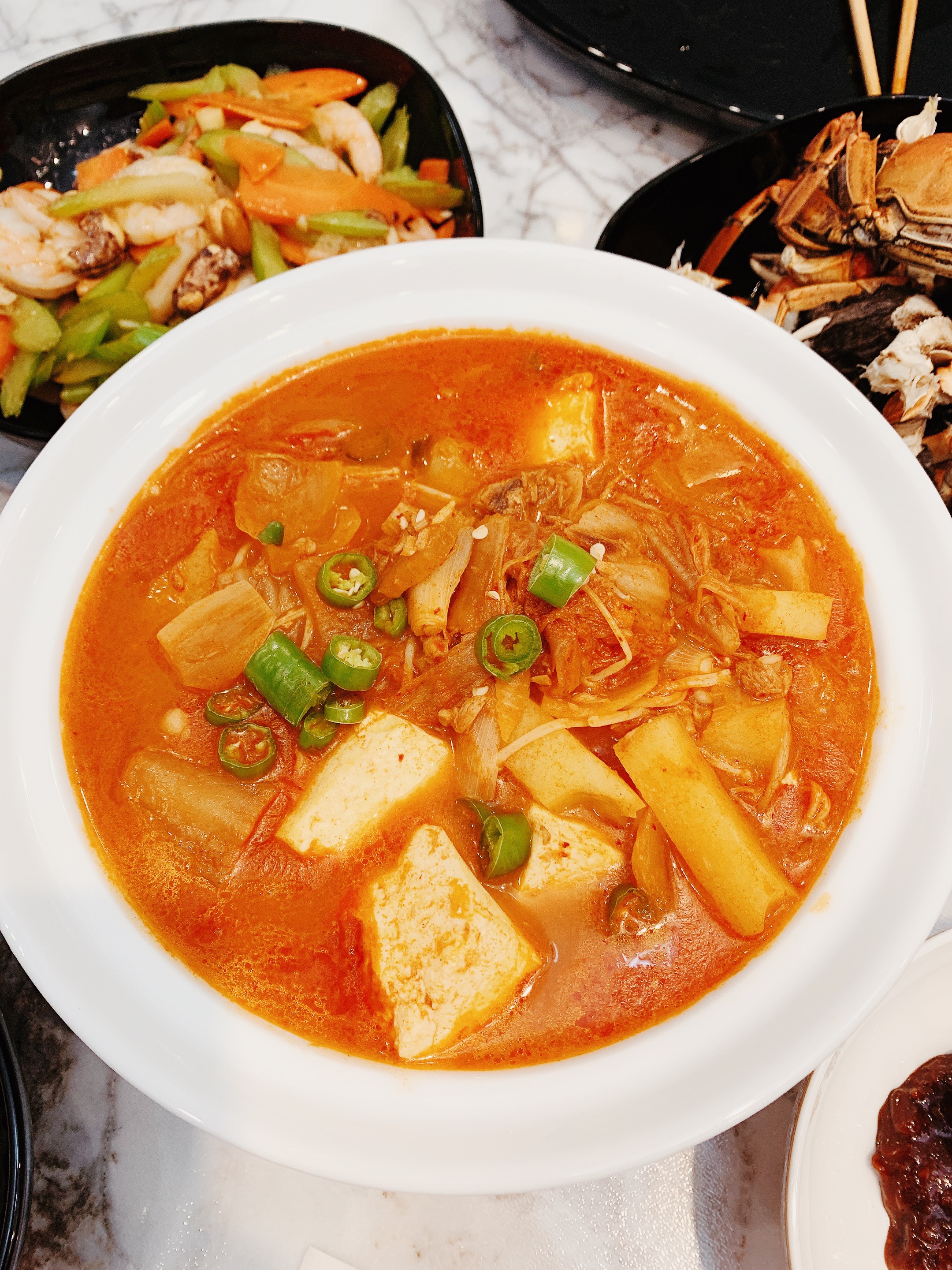 暖胃的韩国泡菜汤