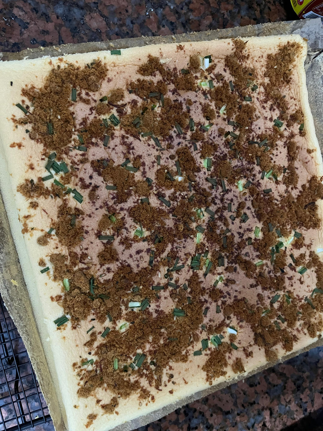 怎么卷都不裂的肉松蛋糕卷