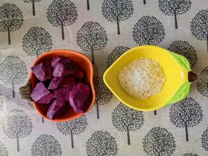 紫薯米糊的做法 步骤2