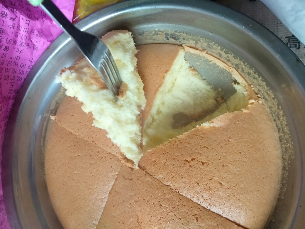 普通面粉也可以做蛋糕家里工具不够也可以做的做法 步骤9
