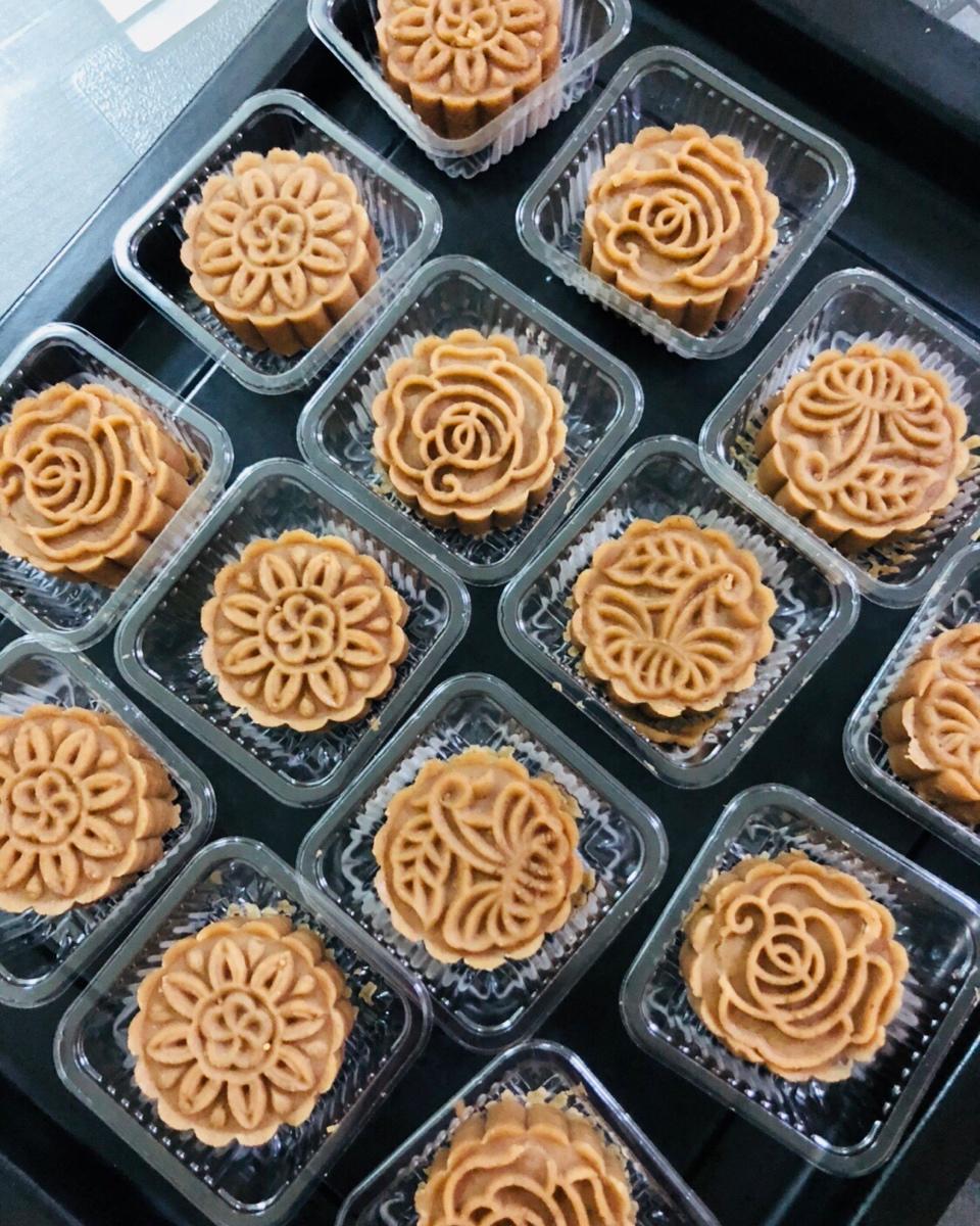 牛奶板栗糕