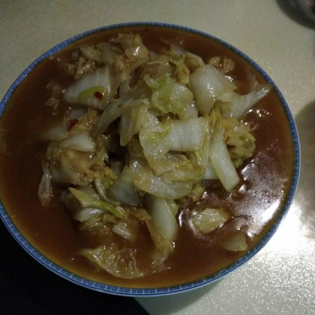 醋熘白菜