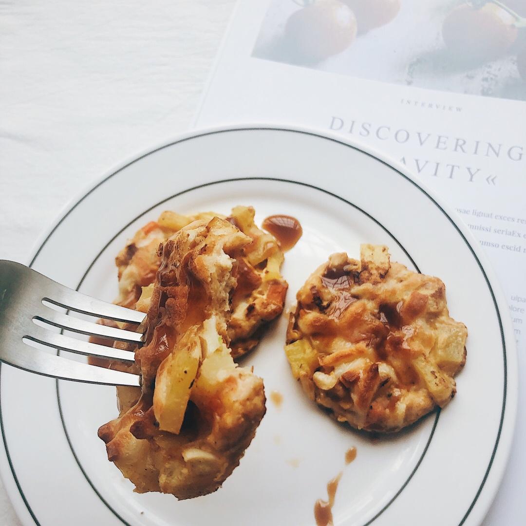 芝士鸡肉土豆饼