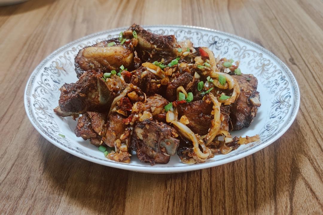 空气炸锅之蒜香排骨