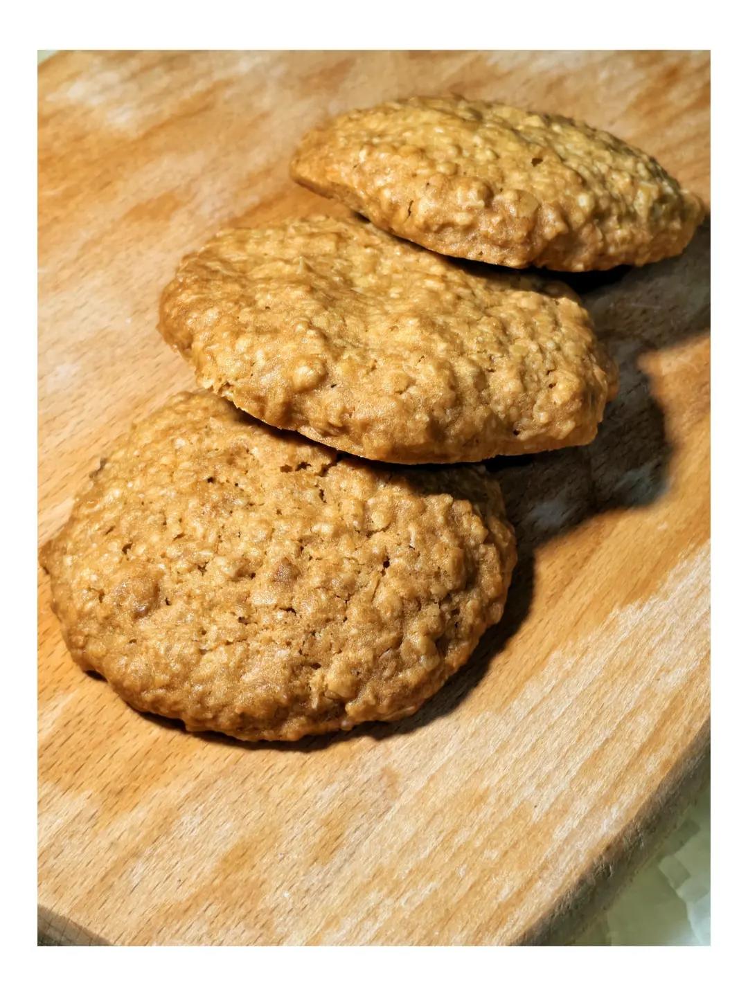 红糖燕麦饼干