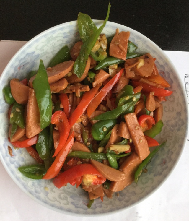 青椒火腿肠