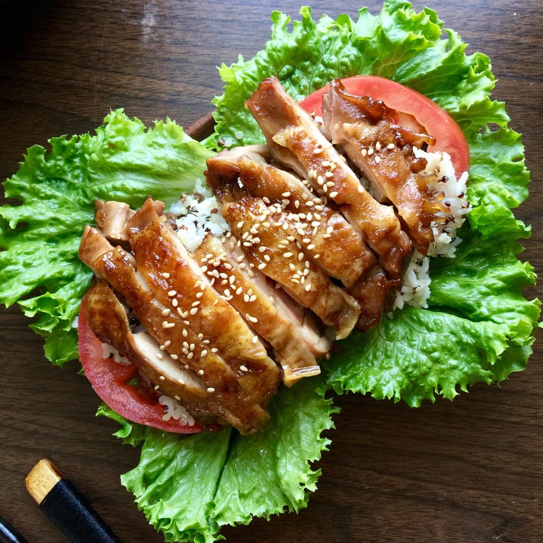 照烧鸡腿饭