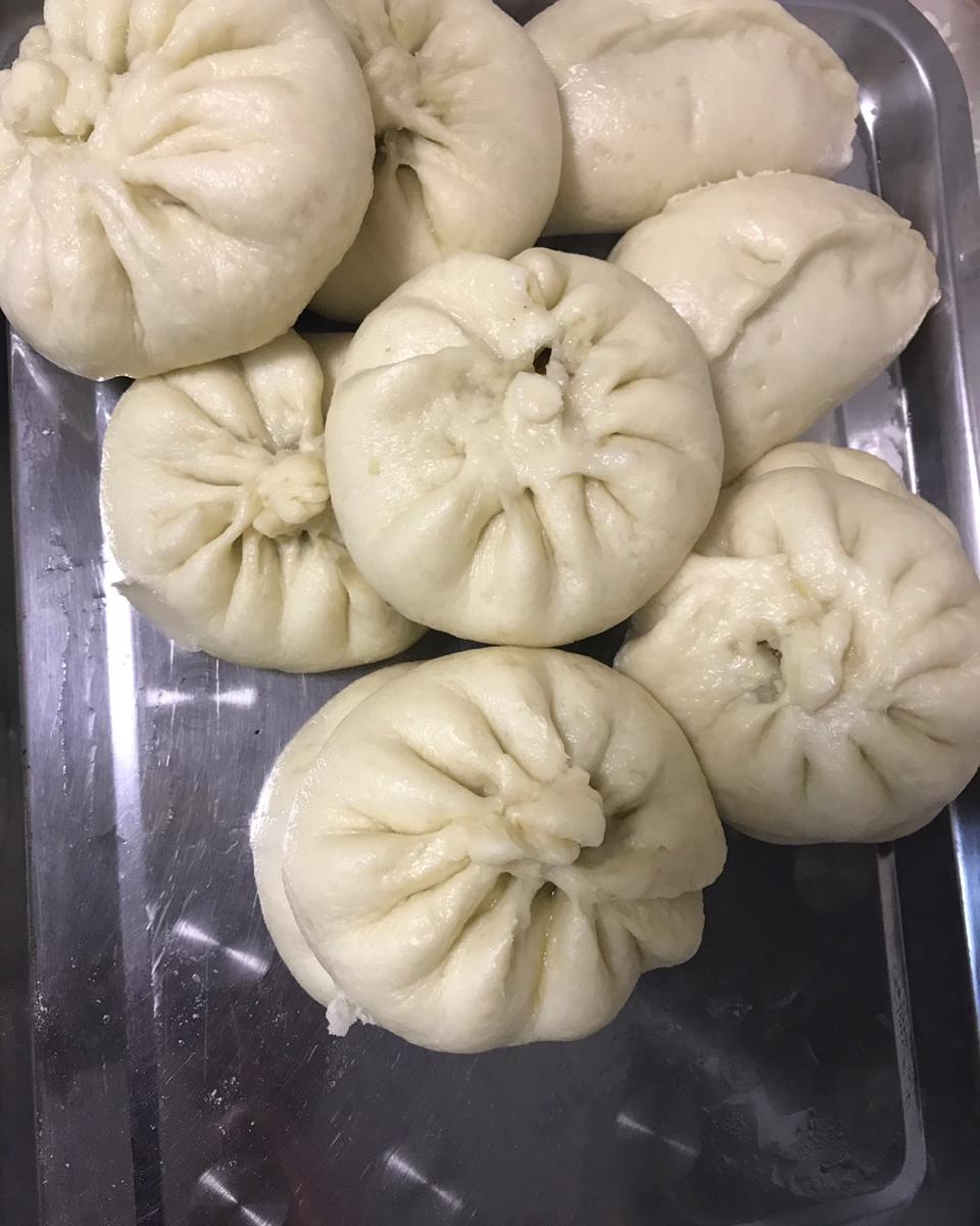 在面包机帮助下蒸馒头