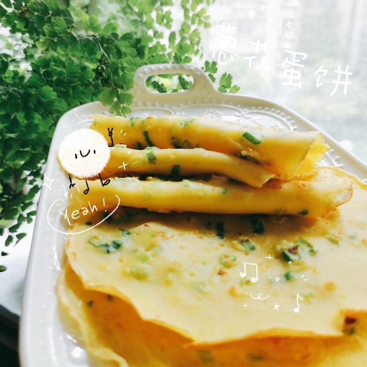 快速早餐鸡蛋葱花饼