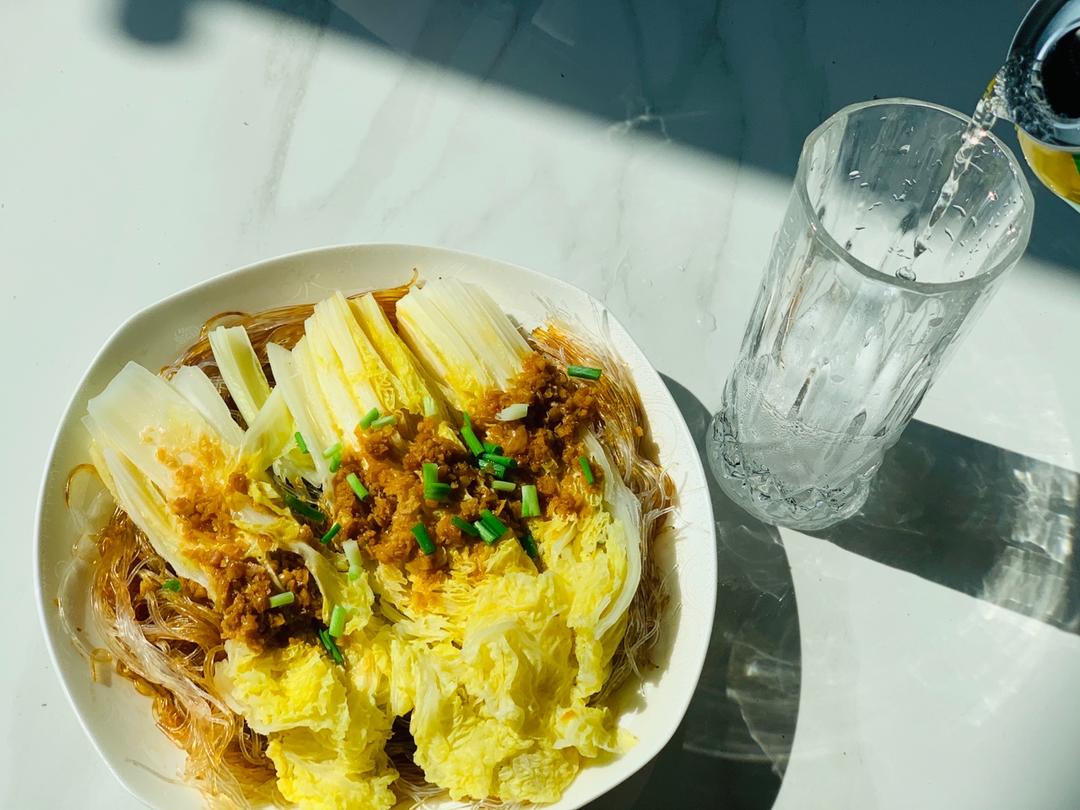 蒜蓉粉丝蒸娃娃菜