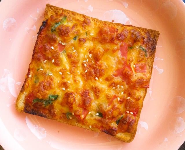 超简单烤芝士吐司 空气炸锅版本的做法