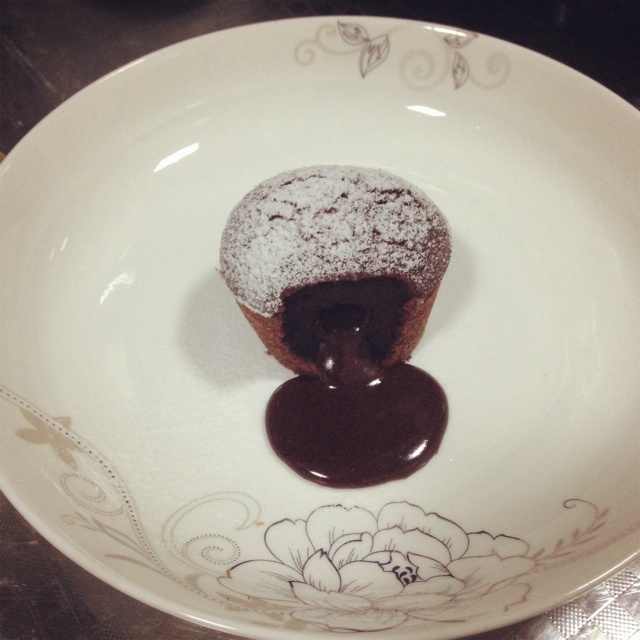 熔岩巧克力蛋糕