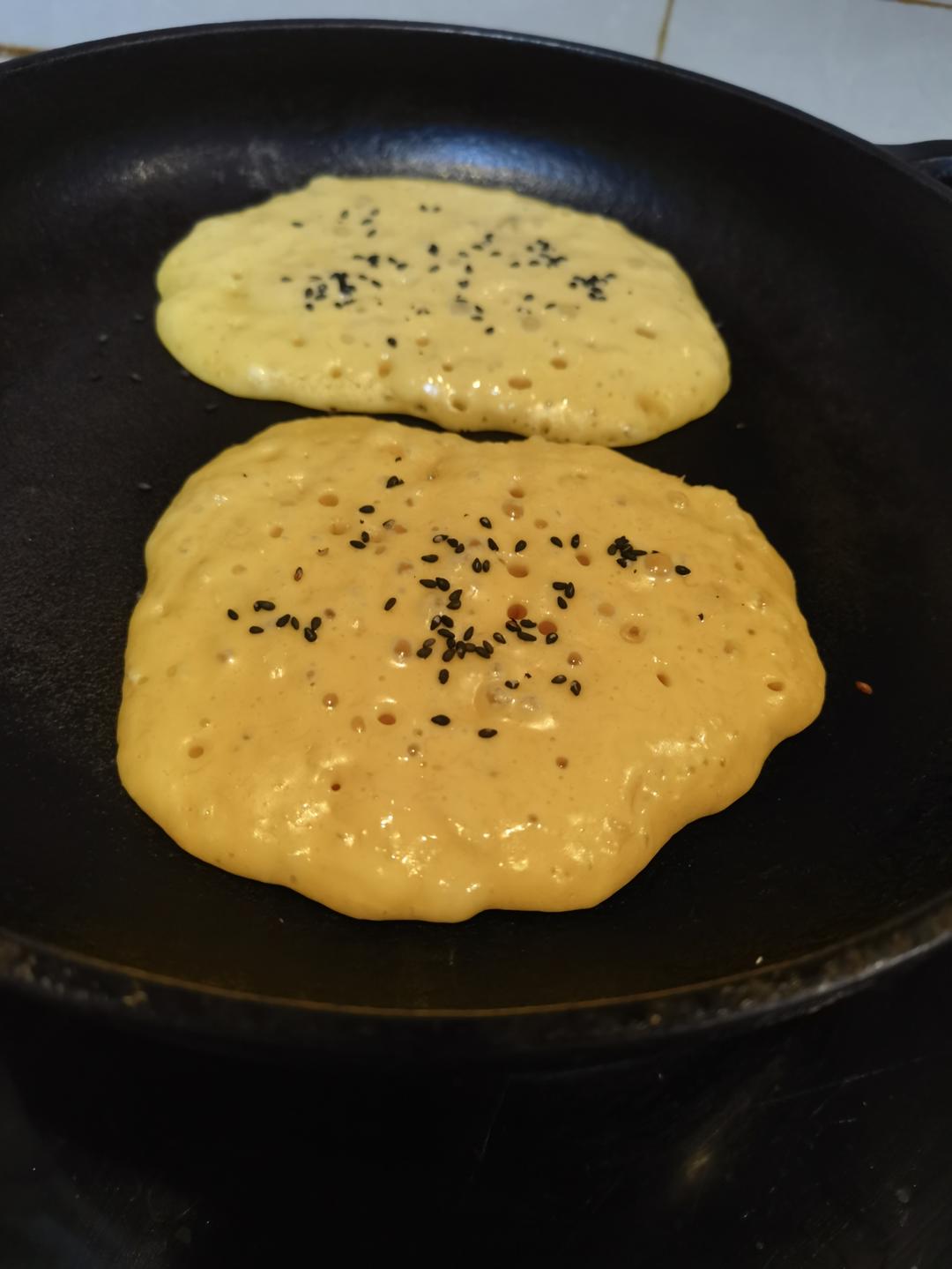 香蕉松饼（无油无糖快手早餐）