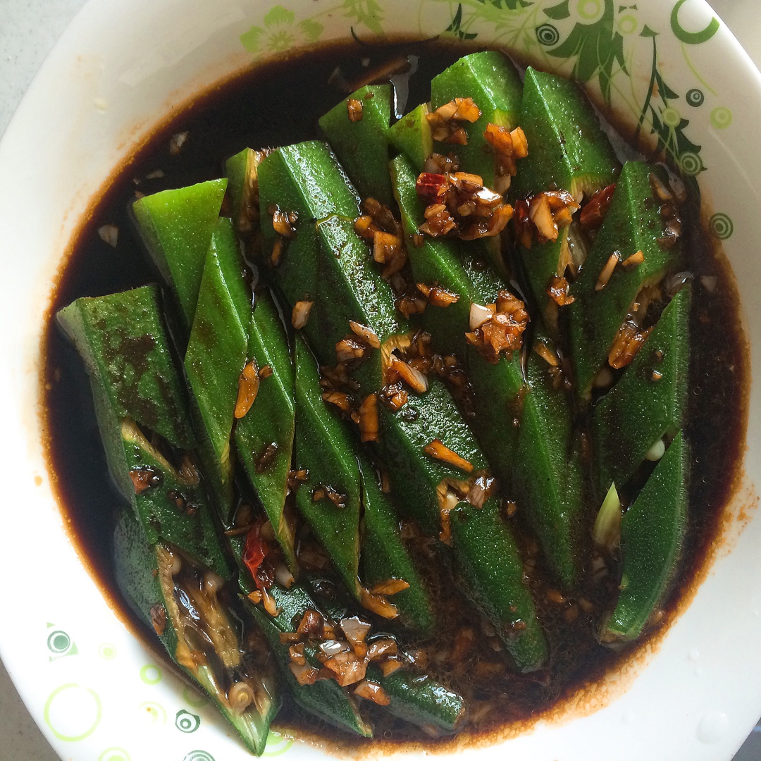 蒜蓉秋葵