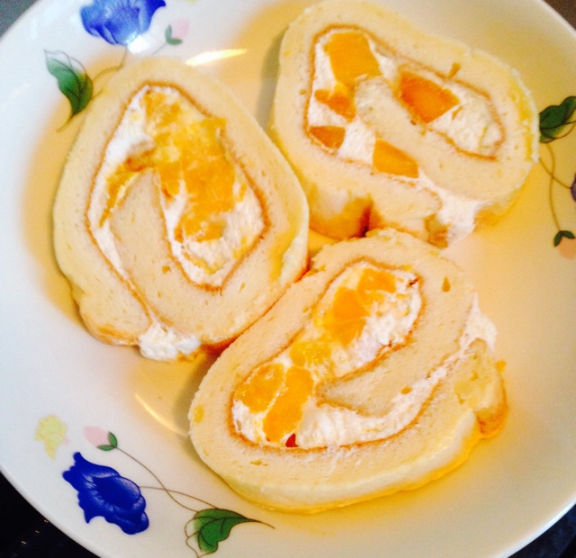 芒果流心蛋糕卷