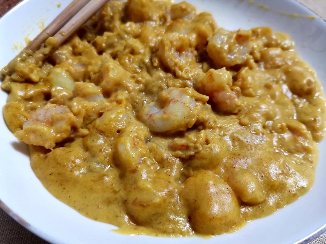 舔盘级别！奶油蒜蓉虾仁