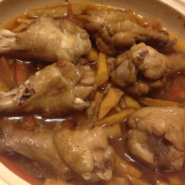 香薯鸡翅锅(塔吉锅)
