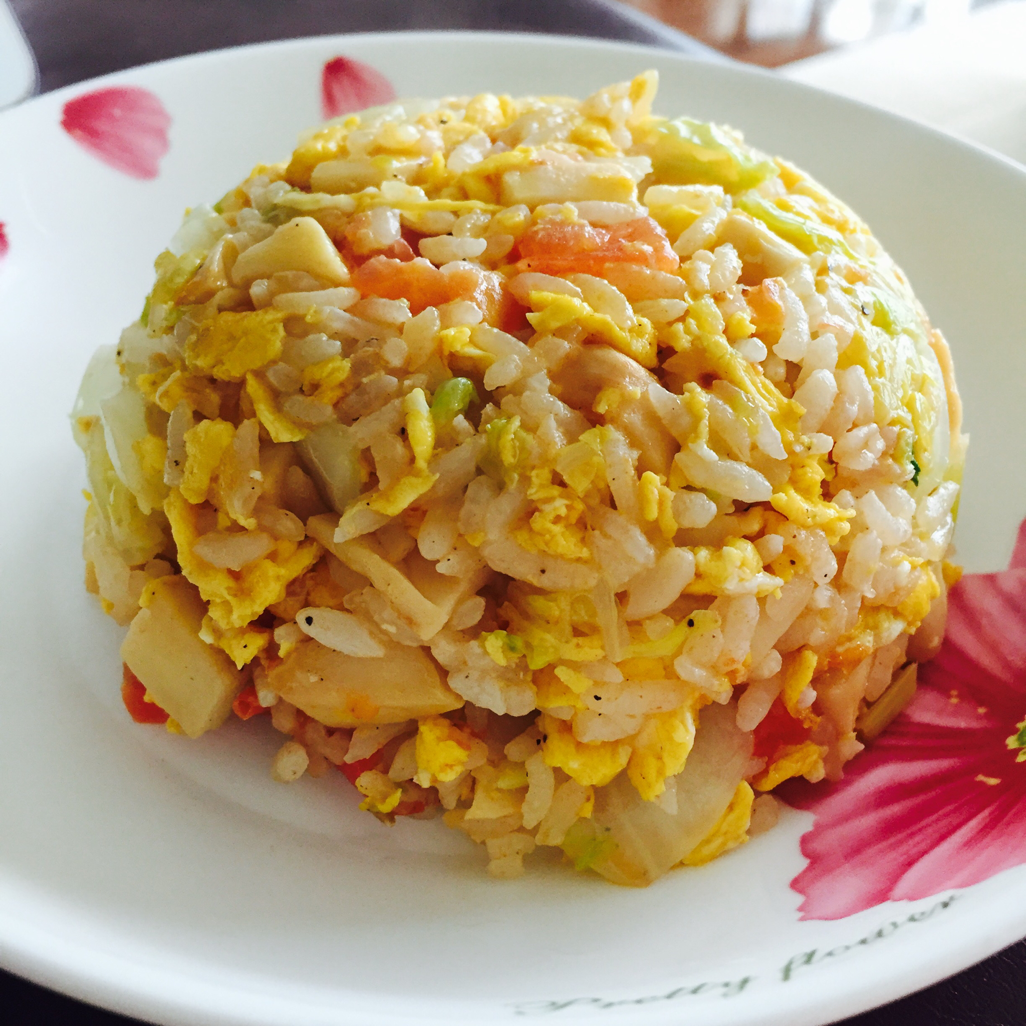 番茄鸡蛋炒饭