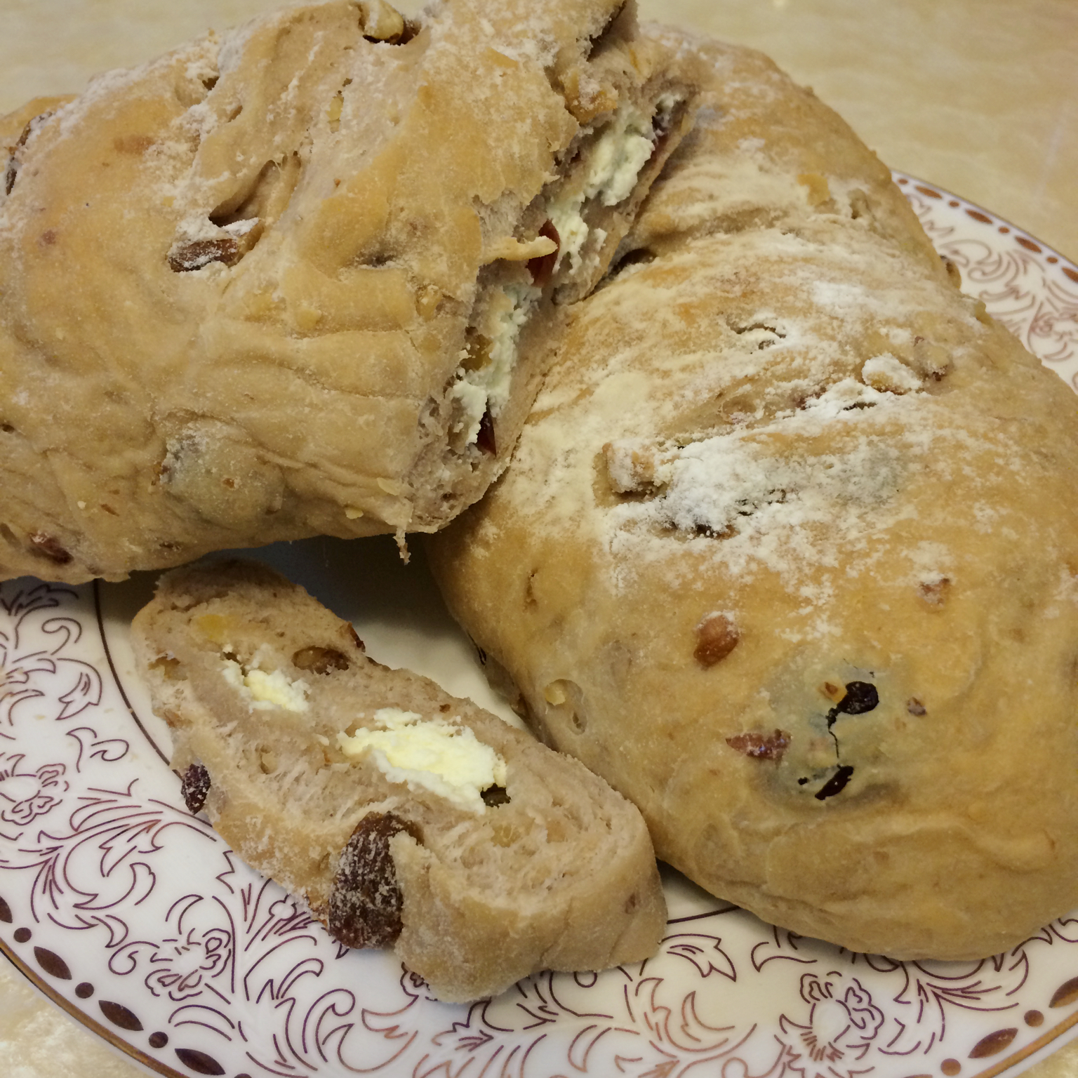 树叶树的果实软欧包